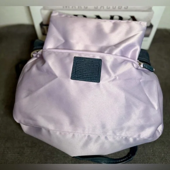 Coach Mia Textured Navy Leather Harper Satchel No. E1069-15744 - Picture 11 of 13